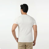Eminent Men's Round Neck Half Sleeves Printed T-Shirt - Off White, Men's T-Shirts & Polos, Eminent, Chase Value