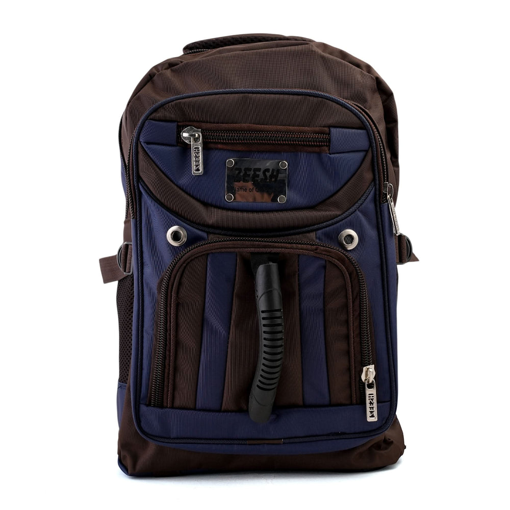 Kids School Backpack 18" Zee-219 - Brown, School Bags, Chase Value, Chase Value