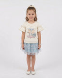 Girl's Half Sleeves Skirt Suit, Girls Half Sleeves Suit, Chase Value, Chase Value