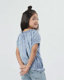 Eminent Girls Half Sleeves T-Shirt - Off White, Girls T-Shirts, Eminent, Chase Value
