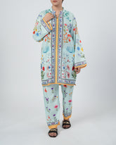 Valuables Women's Silky Printed Co-Ord Set