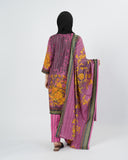 Gul Jee Shahzaib Women Poly Fabron 3-Piece Unstitched Suit - 1