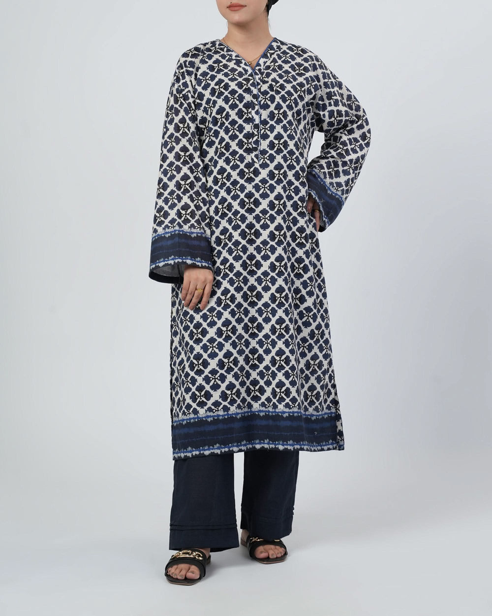 Eminent Women's Khaddar Printed 2Pcs Suit, Women Shalwar Suits, Eminent, Chase Value