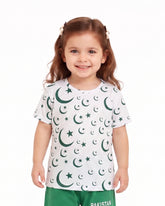 Valuables Girls' Half Sleeves Sublimation T-Shirt