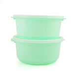 Belli Plastic Ultra Crisper Box Medium 2 Pcs - Light Green, Storage Boxes, Chase Value, Chase Value
