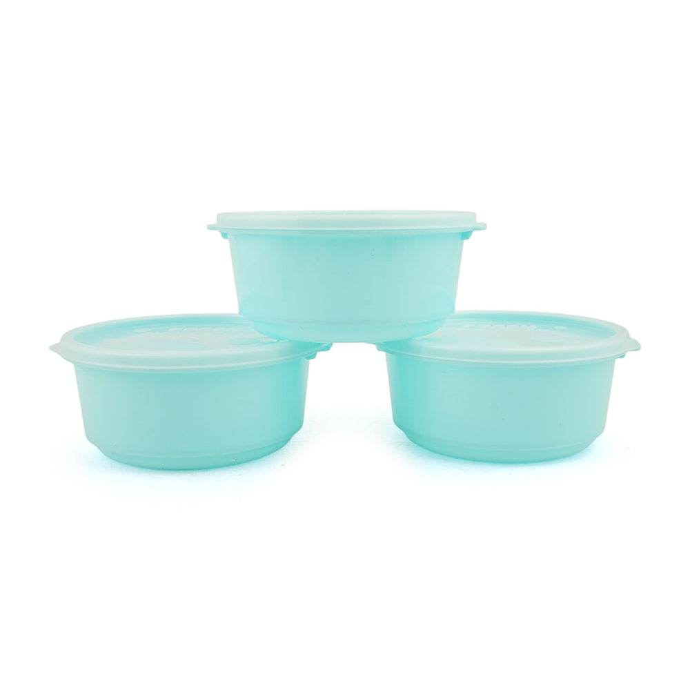 Belli Plastic Ultra Crisper Box Small 3 Pcs - Cyan, Storage Boxes, Chase Value, Chase Value