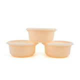 Belli Plastic Ultra Crisper Box Small 3 Pcs - Peach, Storage Boxes, Chase Value, Chase Value
