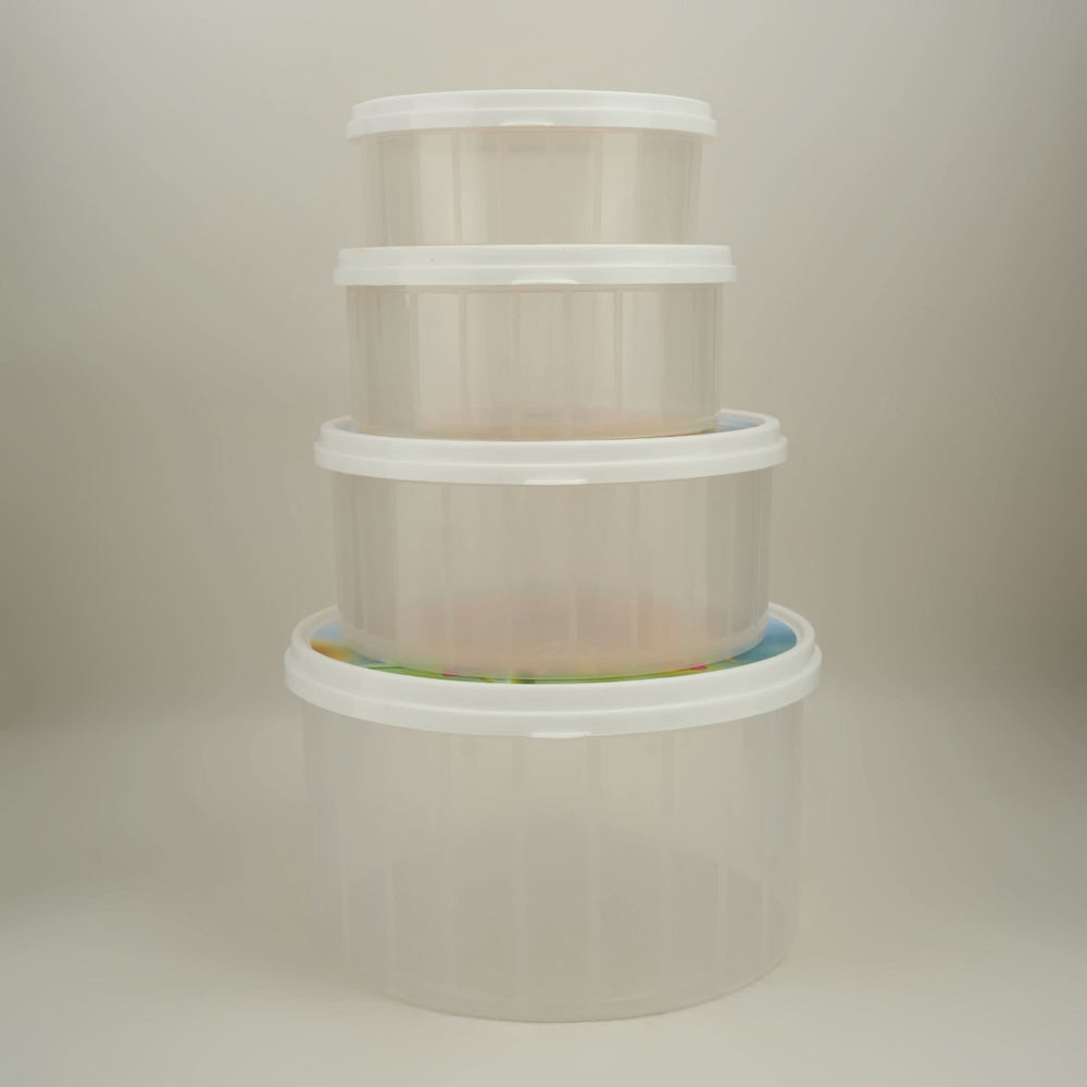 Sweety Box Set (4 in 1) - White, Storage Boxes, Chase Value, Chase Value