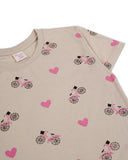 Valuables Girls' Half Sleeve T-Shirt