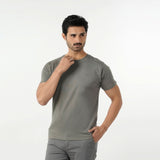 Eminent Men's Round Neck Half Sleeves T-Shirt - Dusty Olive, Men's T-Shirts & Polos, Eminent, Chase Value