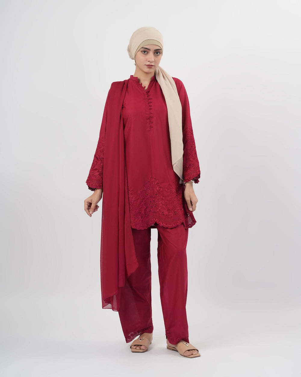 Valuables Women’s Embroidered 3Pcs Suit, Women Shalwar Suits, Chase Value, Chase Value