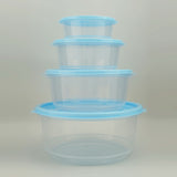 Belli Plastic Ultra Crisper Box 4 in 1 Set - Light Blue, Storage Boxes, Chase Value, Chase Value