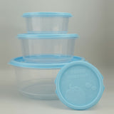 Belli Plastic Ultra Crisper Box 4 in 1 Set - Light Blue, Storage Boxes, Chase Value, Chase Value