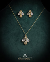 Eminent Women's Chain Locket Earing Set, Girls Jewellery Sets, Eminent, Chase Value