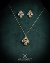 Eminent Women's Chain Locket Earing Set, Girls Jewellery Sets, Eminent, Chase Value