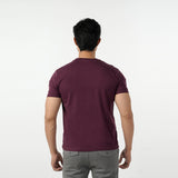 Eminent Men's Half Sleeves T-Shirt - Maroon, Men's T-Shirts & Polos, Eminent, Chase Value