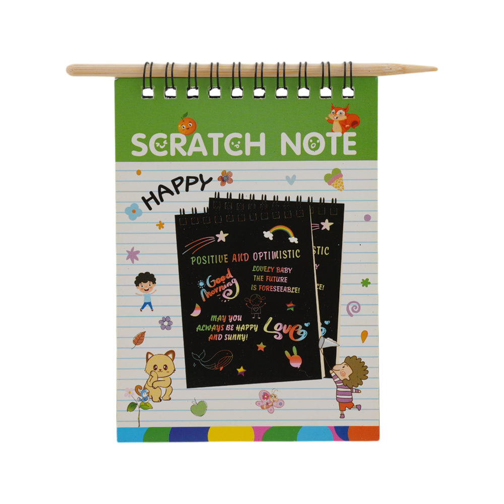 Scratch Book – Small Size Drawing & Writing Pad for Kids, Coloring Books, Chase Value, Chase Value