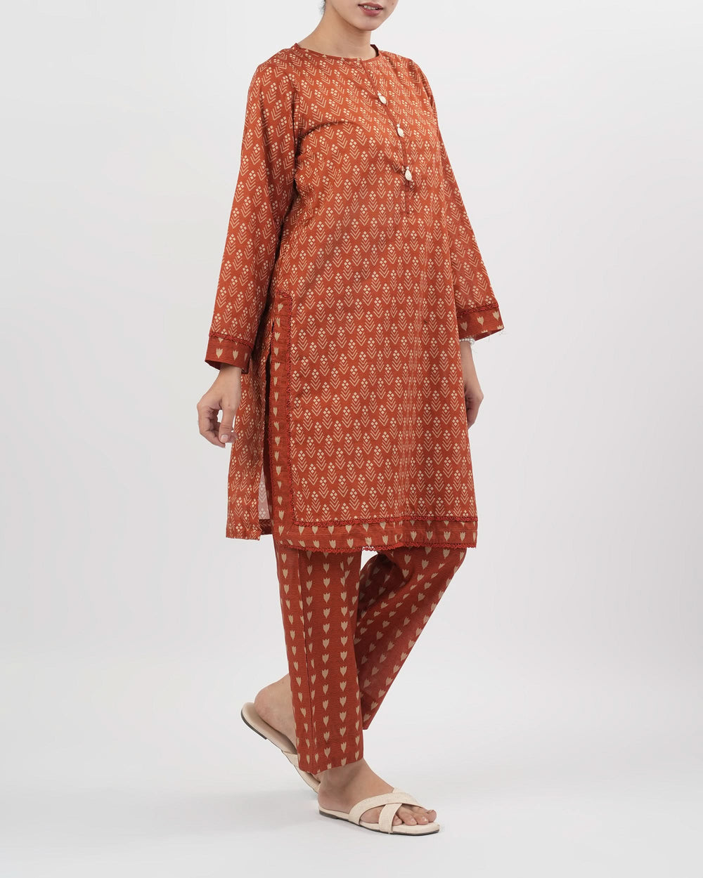 Eminent Women’s Printed 2PCS Suit, Women Shalwar Suits, Eminent, Chase Value