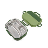 Bento Lunch Box with 3 Portions – Leak-Proof & Durable, Tiffin Boxes & Bottles, Chase Value, Chase Value