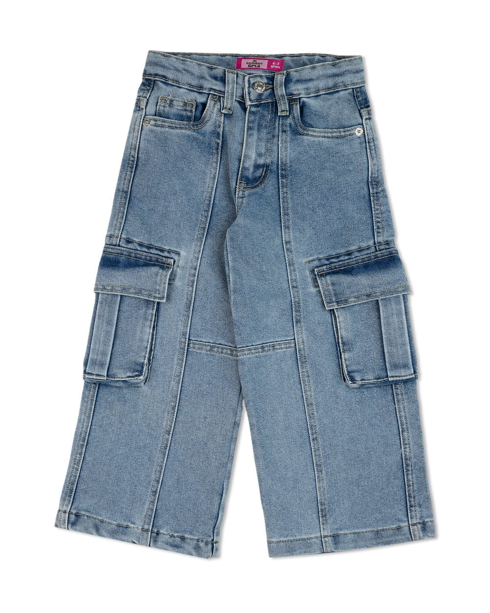 Eminent Girl Wide Leg Denim Pant, Girls Pants & Capri, Eminent, Chase Value