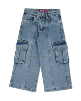 Eminent Girl Wide Leg Denim Pant, Girls Pants & Capri, Eminent, Chase Value
