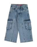 Eminent Girl Wide Leg Denim Pant