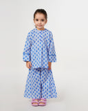 Eminent Girls Printed 2Pcs Shalwar Suit - Blue, Girls Shalwar Kameez, Eminent, Chase Value