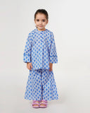 Eminent Girls Printed 2Pcs Shalwar Suit - Blue, Girls Shalwar Kameez, Eminent, Chase Value
