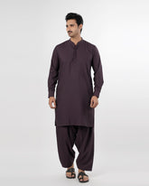 Eminent Men's Stitched Shalwar Suit - Burgundy, Men's Shalwar Kameez, Eminent, Chase Value