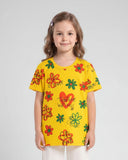 Valuables Girls' Half Sleeves T-Shirt