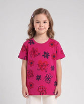 Valuables Girls' Half Sleeves T-Shirt