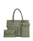 Women's Handbag 3-Pcs, Women Bags, Chase Value, Chase Value