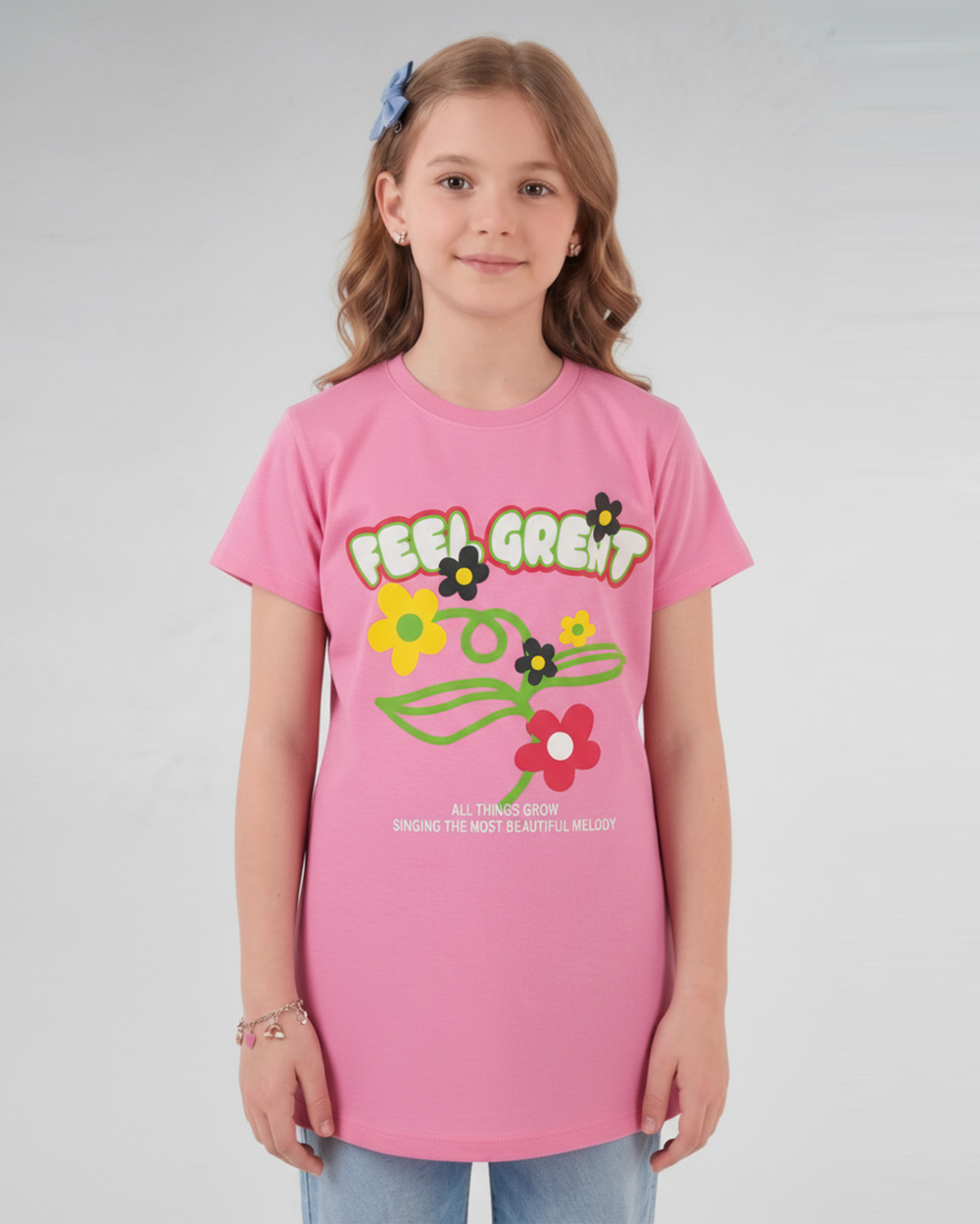 Valuables Girls' Half Sleeves T-Shirt, Girls T-Shirts, Valuables, Chase Value