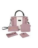 Women's Handbag 5-Pcs, Women Bags, Chase Value, Chase Value