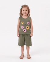Valuables Girls' Sando Suit