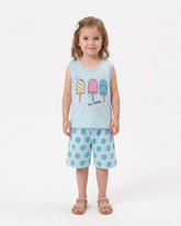 Valuables Girls' Sando Suit