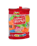Block Set 48 Pcs, Kids Blocks & Building Toys, Chase Value, Chase Value