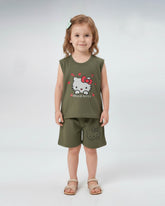 Valuables Girls' Sando Suit
