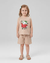Valuables Girls' Sando Suit
