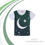Girl’s T-Shirt – Simple Half Sleeve Tee for Everyday Comfort - Green, Girls T-Shirts, Chase Value, Chase Value