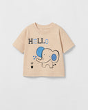 Valuables Newborn Boys Half Sleeves T-shirt