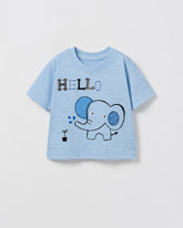 Valuables Newborn Boys Half Sleeves T-shirt