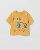 Valuables Newborn Boys Half Sleeves T-shirt