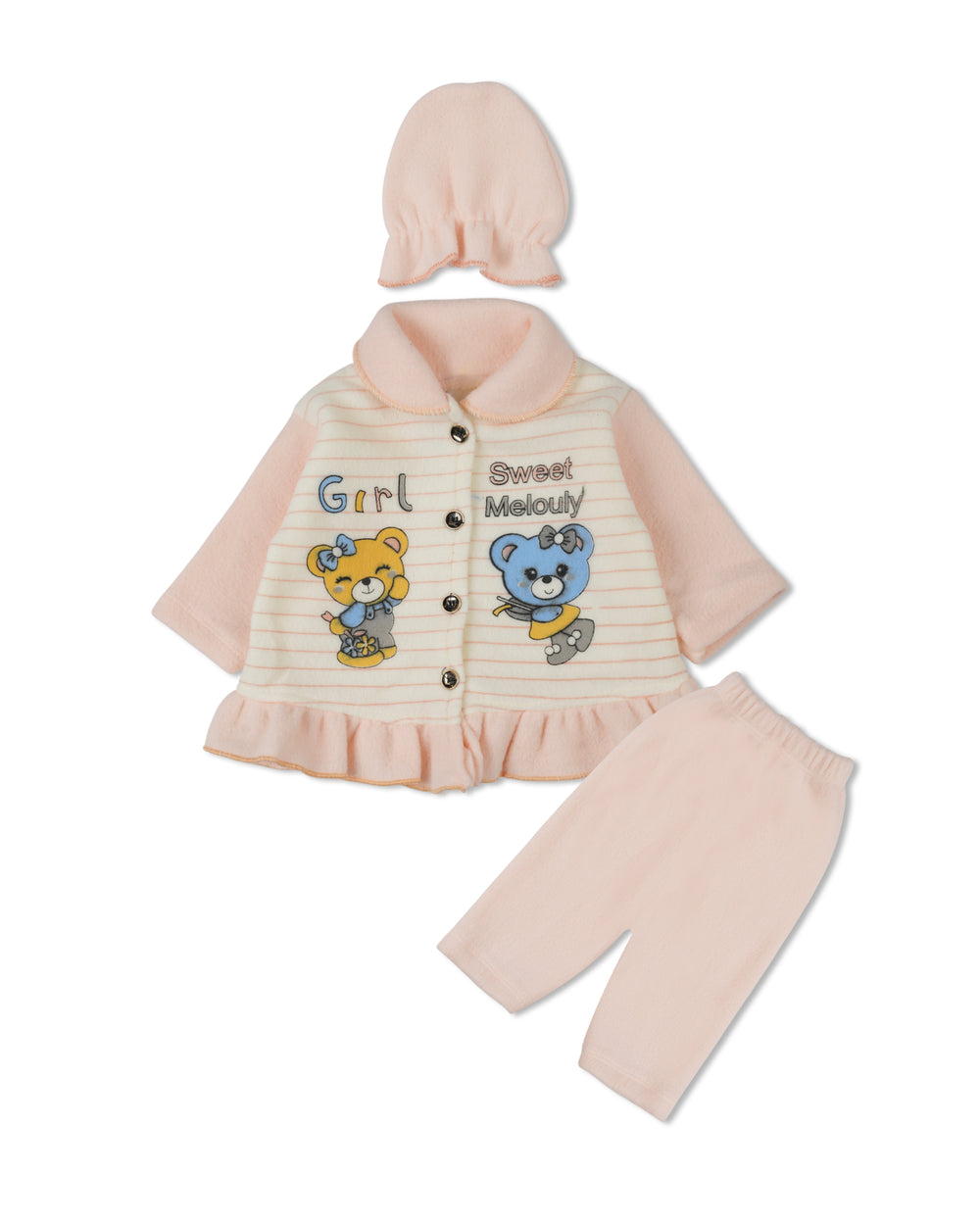 Newborn Girls Full Sleeves Suit, Newborn Girls Winter Sets & Suits, Chase Value, Chase Value