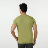 Eminent Men's Round Neck Half Sleeves Printed T-Shirt - Sea Green, Men's T-Shirts & Polos, Eminent, Chase Value