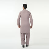 Men's Slim Fit Kurta Shalwar - Light Brown, Men's Shalwar Kameez, Chase Value, Chase Value