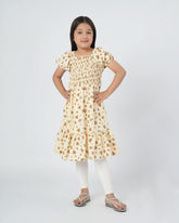 Eminent Girls Woven Frock - Fawn, Girls Frocks, Eminent, Chase Value