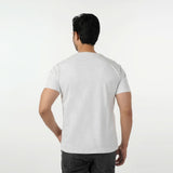 Eminent Men's Round Neck Half Sleeves T-Shirt - Oatmeal, Men's T-Shirts & Polos, Eminent, Chase Value