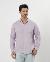 Valuables Men's Casual Chambray Shirt Full Sleeves