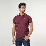 Eminent Men's Half Sleeves Polo T-Shirt - Tawny Port, Men's T-Shirts & Polos, Eminent, Chase Value